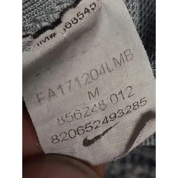 Nike Womens Pro Classic Swoosh Modern Dri Fit Sports 856248 Gray/Pink Medium - Picture 5 of 5